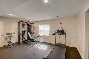 View of workout room