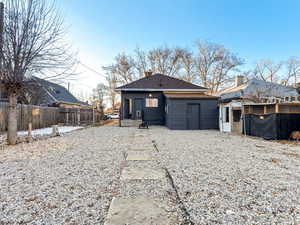 View of rear view of house