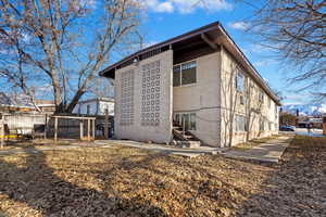 View of rear view of property