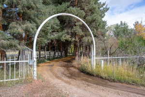 View of gate