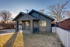 ADU Bungalow-style home featuring a spacious front yard