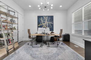 Located to the right of the entry