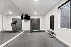 Bedroom /Workout room.