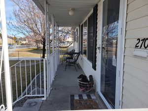 Covered Front porch