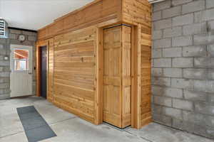 Bathroom in the garage/workshop