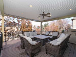 Elevated Deck for entertaining