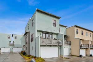 Exterior space featuring a balcony