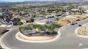 Aerial View Featuring a Mountain View