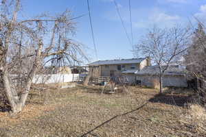 View of rear view of house