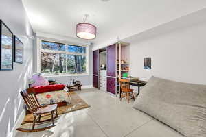 View of living area