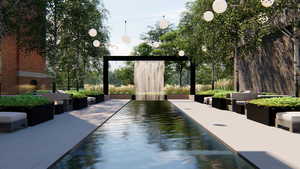 Dock area with a patio