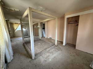 View of unfurnished bedroom