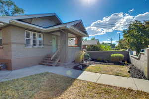 View of bungalow-style home