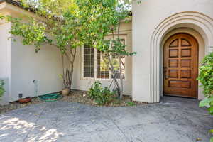 View of property entrance