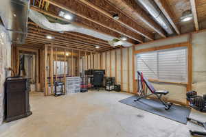 View of exercise room