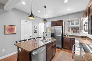 Modern Kitchen with Island/ Breakfast Bar