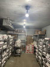 View of storage room