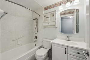 Guest bathroom in upstairs hall