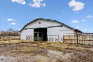 View of outdoor structure