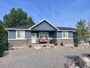 View of front of house with a porch