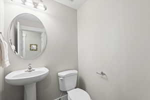 Bathroom with toilet