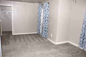 Basement Bedroom (#5) with large walk-in closet