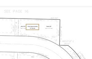 Estimate of dimensions around the home