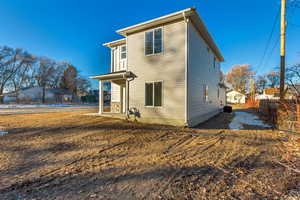 View of rear view of house