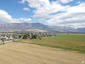 Mountain view with a rural view