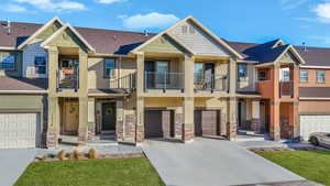 View of townhome / multi-family property