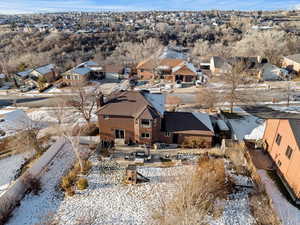 Backyard aerial view