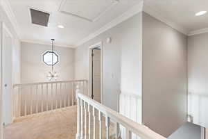 2nd floor landing, overlooking foyer