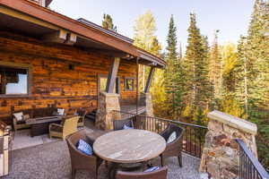 View of patio / terrace featuring an outdoor hangout area