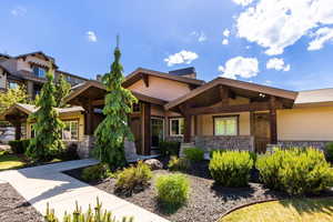 View of craftsman-style home