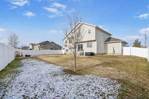 Rear view of house