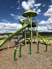 View of jungle gym