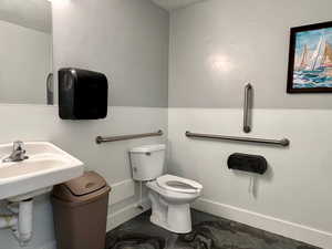 Bathroom featuring toilet