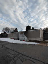 View of manufactured / mobile home