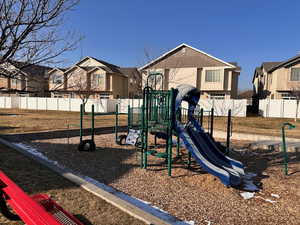 View of jungle gym