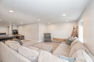 Basement family room