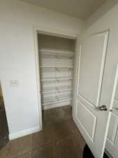 View of closet