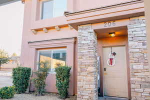 View of entrance to property