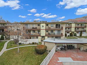 View of property featuring a mountain view