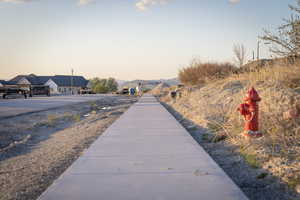 View of property's community featuring a mountain view