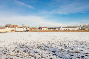 View of snowy yard