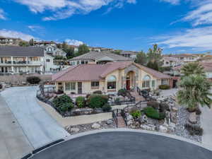 View of mediterranean / spanish-style house