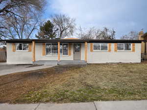 View of ranch-style house