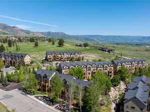 View of mountain backdrop