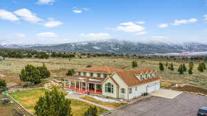 Exterior space featuring a mountain view and a rural view