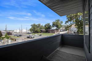 View of balcony on 2nd floor